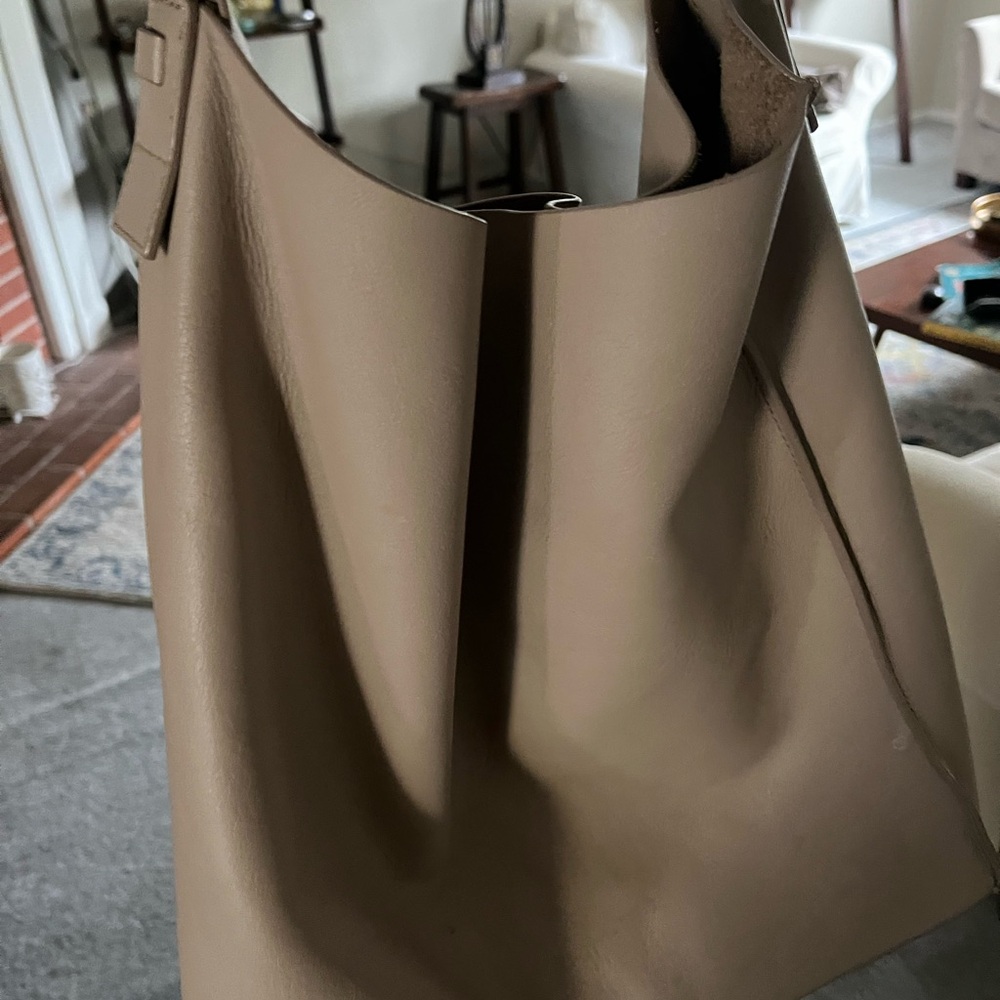 All Saints Captain leather shoulder bag